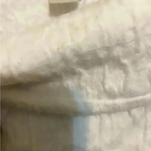 Lucky Brand cream  crop casual crochet prairie short sleeve crop top S - Picture 3 of 5